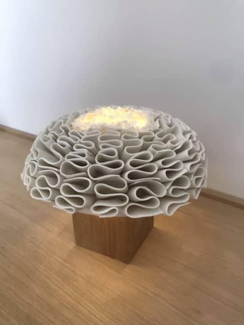 ABYSS SCULPTURE N°2 | Sculptures by Purindigo. Item composed of ceramic