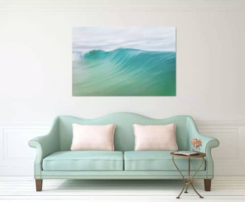 "CANARY WAVE" | Photography by ANDREW LEVER. Item composed of paper compatible with coastal style