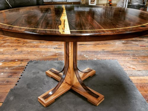 Custom Dining Table | Tables by Ney Custom Tables : Design and Fabrication. Item composed of maple wood