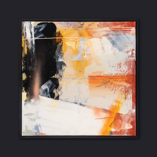 True To Your Instincts | Oil And Acrylic Painting in Paintings by Angela Licciardi Art. Item made of canvas with synthetic