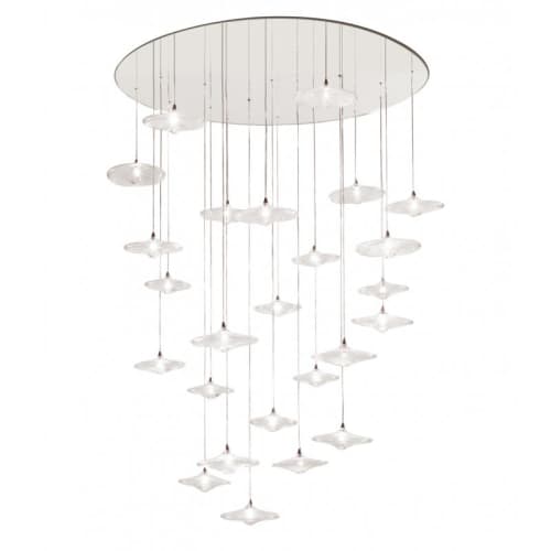 QZ0327 SIRIUS V SUSPENSION | Chandeliers by alanmizrahilighting | New York in New York. Item made of glass