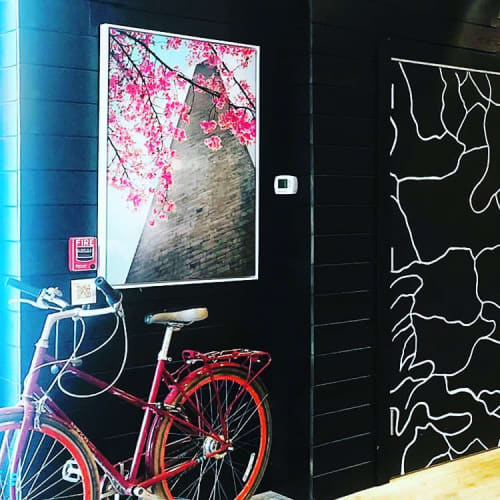 Cherry Blossom | Photography by Golie Art | Kimpton Glover Park Hotel in Washington. Item made of paper
