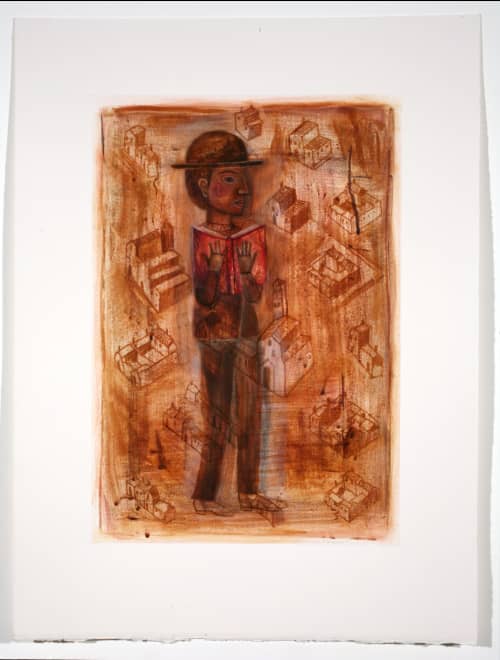 Seeking the Romanesque | Oil And Acrylic Painting in Paintings by Joanne Hammer