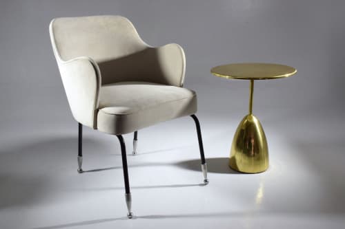 Or Table | Coffee Table in Tables by Jonathan Amar Studio. Item composed of brass