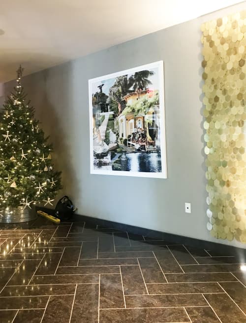 Party In Patchogue, | Mixed Media by Steven Rudin | Kimpton Angler's Hotel in Miami Beach