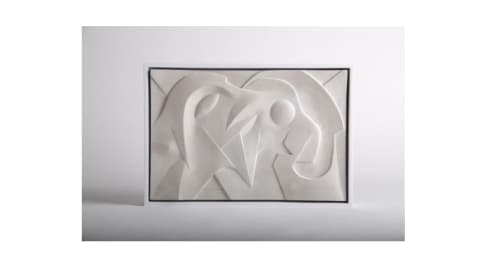 Relief #4 | Wall Sculpture in Wall Hangings by Patrick Bonneau. Item made of cement
