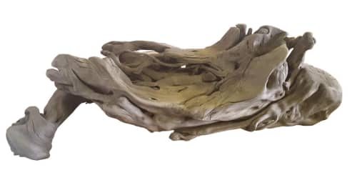 Entwined Envelope | Sculptures by Andrew Chaplin. Item made of wood