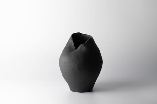 freeform vessel 23 | Vases & Vessels by Ashley Perez. Item made of ceramic compatible with minimalism and contemporary style