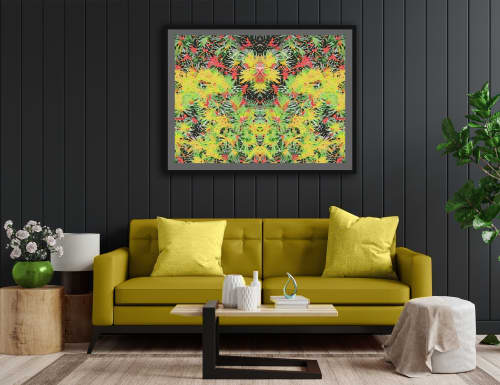 Foliaquiem | Prints by Blue Bliss. Item compatible with boho and contemporary style