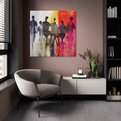 URBAN BLUR IV by Sven Pfrommer | Wescover Paintings