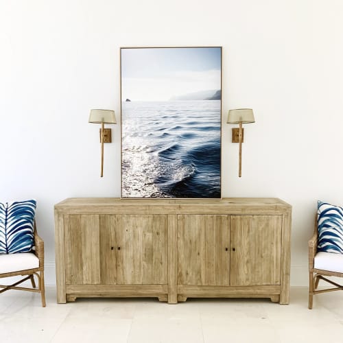 Open Water Navy Blue | Photography by Kara Suhey Print Shop. Item made of paper