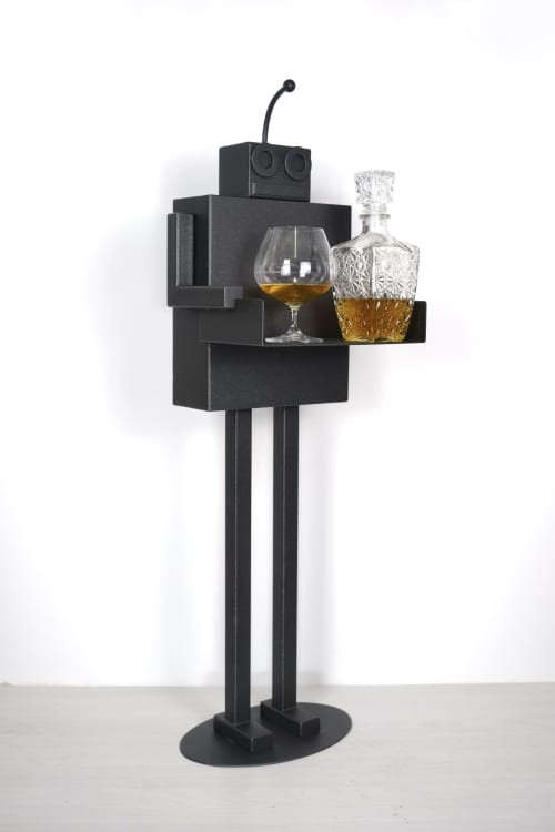 ROBOOk | Book Case in Storage by MELA. Item composed of metal in contemporary or industrial style