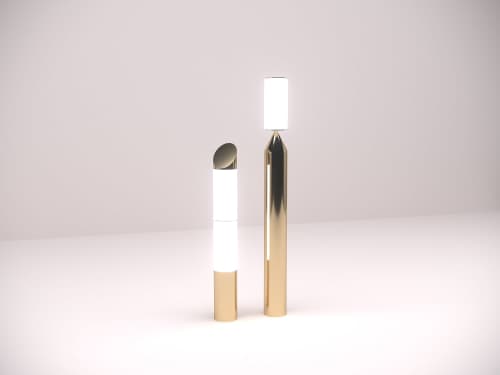 Gwen Floor Lamp | Lamps by Ovature Studios. Item made of metal with glass