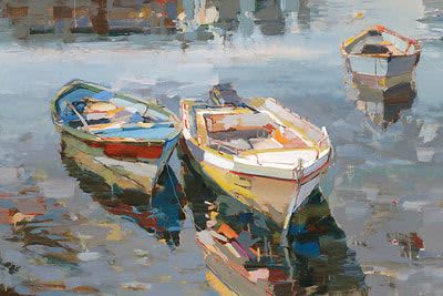 Josef Kote "Return" | Oil And Acrylic Painting in Paintings by YJ Contemporary Fine Art. Item made of canvas