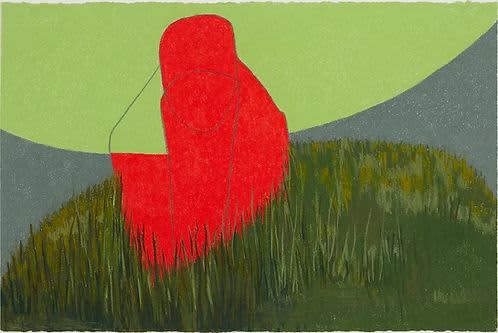 Eleonor | Drawings by Elvira Dayel. Item made of paper with synthetic