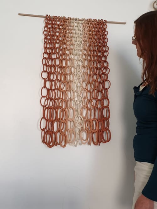 Seeds of connection | Wall Sculpture in Wall Hangings by Cecil Kemperink. Item composed of ceramic