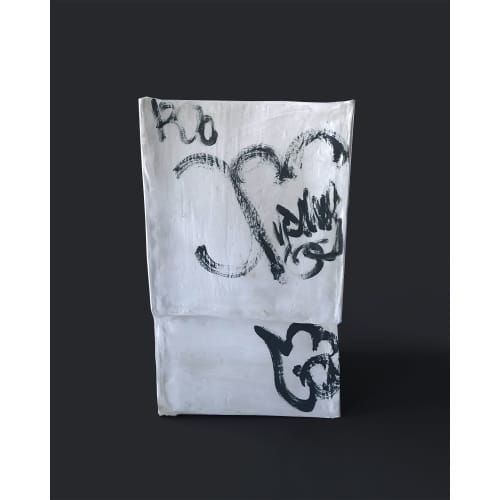 Graffiti Vessel | Vase in Vases & Vessels by AKIKO TSUJI. Item composed of ceramic
