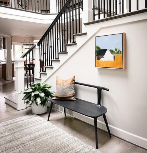 Oxbend Bench | Benches & Ottomans by Fernweh Woodworking. Item made of wood