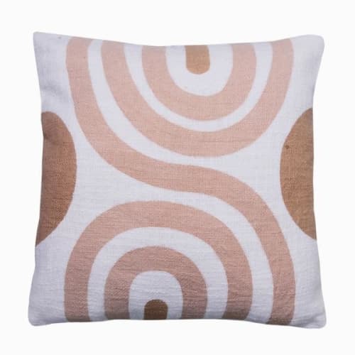 Sunset Terracota Cushion | Pillows by Casa Amarosa. Item composed of cotton