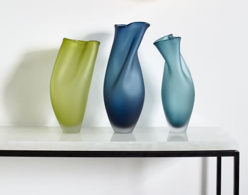 Ovelle Vase | Vases & Vessels by The Goodman Studio. Item made of glass