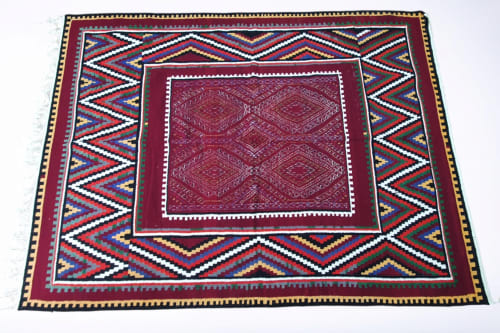 Handwoven wool rug | Area Rug in Rugs by Berber Art. Item composed of wool in traditional style