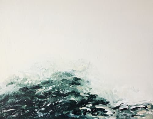 Brunswick | Oil And Acrylic Painting in Paintings by Emily Tingey. Item composed of synthetic