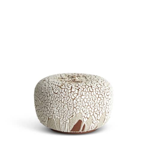 H: 4.5" w: 6.5" | Vase in Vases & Vessels by SKOBY JOE CERAMICS. Item composed of stoneware