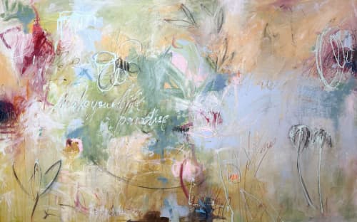 Make your life a paradise No.3 | Paintings by Bea Schubert