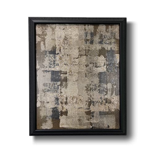 Moonscape - Original mixed-media abstract | Mixed Media in Paintings by J. Kent Martin