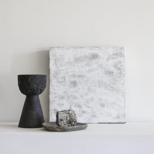 SNOWFALL | Mixed Media by Kim Fonder. Item composed of synthetic