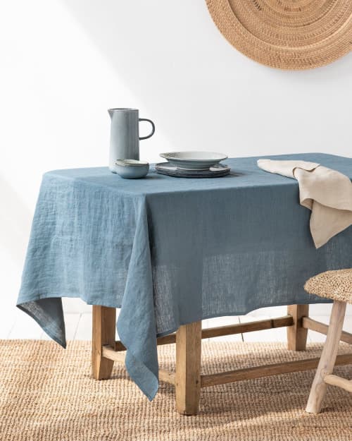 Linen Tablecloth | Linens & Bedding by MagicLinen. Item composed of fabric
