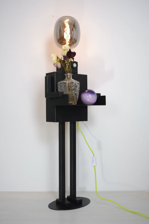 ROBOOk BULB | Floor Lamp in Lamps by MELA. Item compatible with contemporary and industrial style