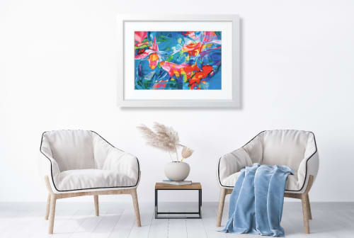 "Nishiki Koi" limited Edition Print | Prints by Shan Richards. Item composed of paper