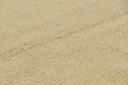 Rug & Kilim’s Contemporary Kilim with Textural Beige Stripes | Area Rug in Rugs by Rug and Kilim