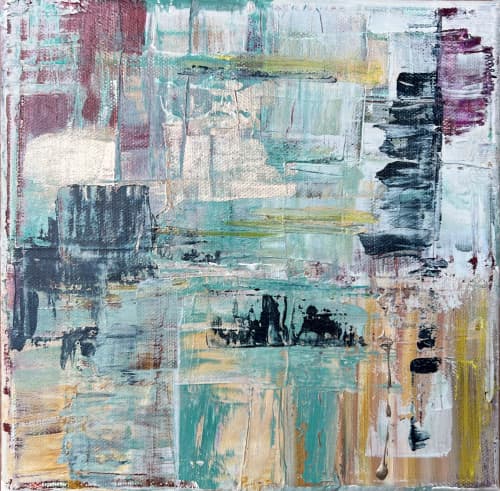 Fluctuations | Mixed Media in Paintings by KNOF design. Item compatible with contemporary and modern style