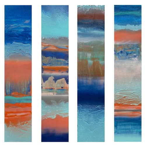 Before Dawn | Oil And Acrylic Painting in Paintings by Nichole McDaniel | Artspace Warehouse in Los Angeles