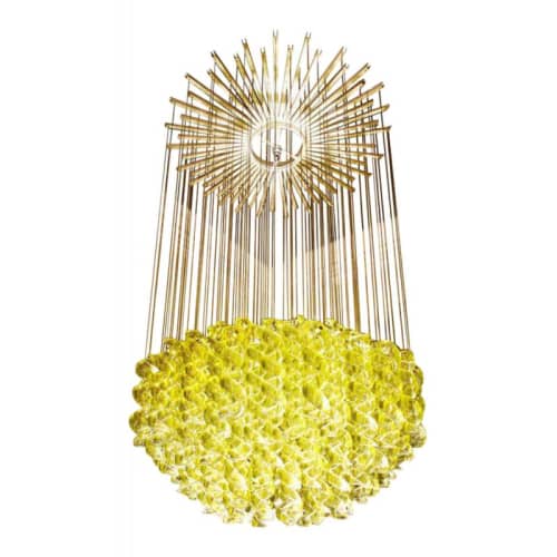 KA1843 VENETIAN BLOW | Chandeliers by alanmizrahilighting | New York in New York. Item made of glass