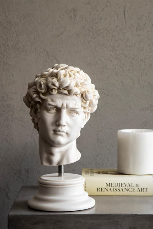 David Bust (Florence) | Sculptures by LAGU. Item composed of marble