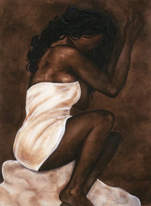 The Morning After (Special Edition Print) | Prints by LaShonda Scott Robinson. Item composed of paper compatible with contemporary and traditional style