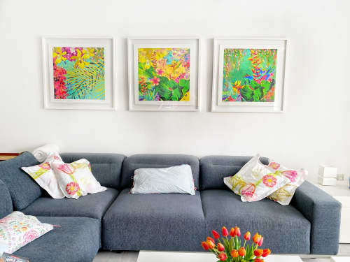 'Compassion' Limited Edition Lithograph | Prints by Mishell Leong. Item made of paper