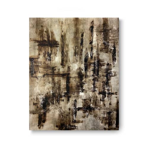 Labyrinth - Original mixed-media abstract | Mixed Media in Paintings by J. Kent Martin