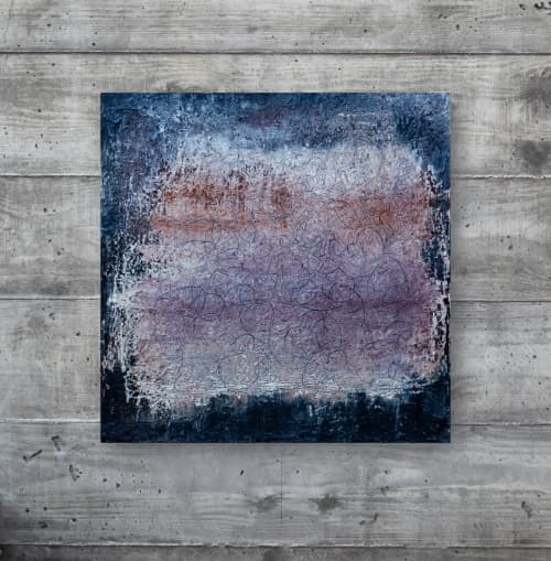 'Haze' | Paintings by Christina Twomey Art + Design. Item composed of canvas in minimalism or contemporary style