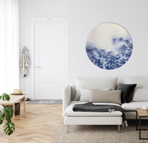 Flowering like the stars | Mixed Media by Francesca Borgo | Los Angeles in Los Angeles. Item composed of canvas in minimalism or contemporary style