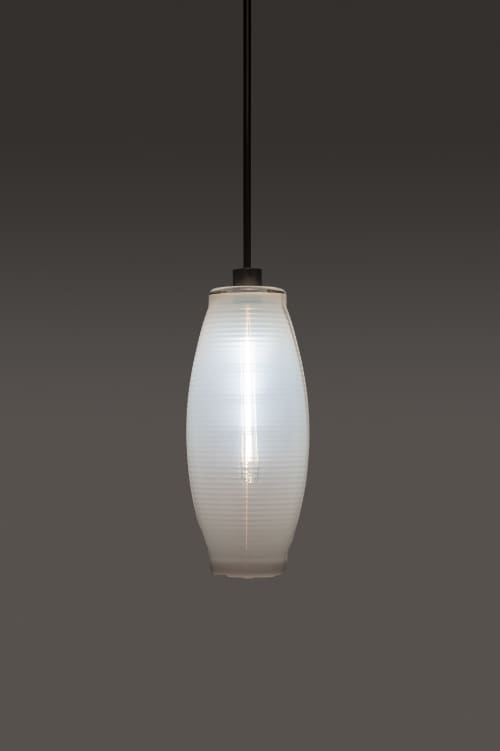 Tank | Pendants by Silica Studio. Item made of glass compatible with mid century modern and contemporary style