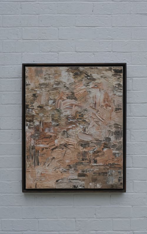"nourishments" | Oil And Acrylic Painting in Paintings by VISCERAL HOME STUDIO. Item made of canvas with stone works with boho & contemporary style
