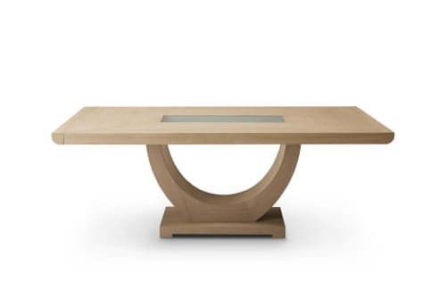 Lauren Dining Table Oak | Tables by Greg Sheres. Item made of oak wood