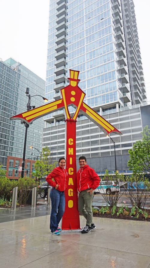 Chicago | Public Sculptures by Gus Lina Art