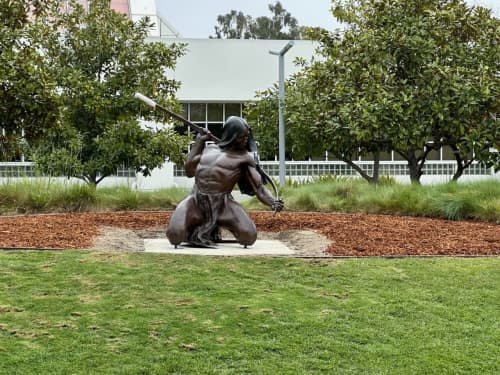 Strength of the Maker by Denny Haskew, NSG | Public Sculptures by JK Designs and the National Sculptors' Guild | Cerritos Sculpture Garden in Cerritos