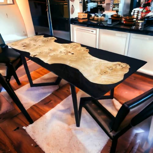 Epoxy Dining Table, Epoxy Resin Table, Epoxy Wood Table | Tables by Innovative Home Decors. Item made of wood works with country & farmhouse & art deco style