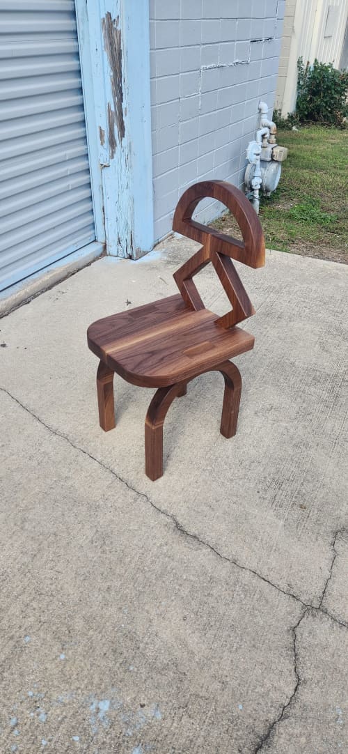 chair no. 1 | Dining Chair in Chairs by studio apotroes. Item made of walnut works with contemporary & modern style